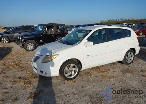 2005 Pontiac Vibe z USA, uszkodzony, nr VIN 5Y2SL63885Z454410